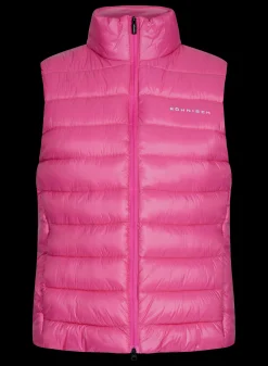 Airlite Golf Padded Vest, Carmine Rose