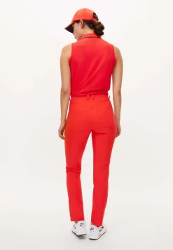 Chie Comfort Pants 32, Flame Scarlet