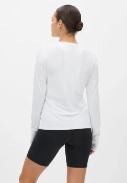 Jacquard Long Sleeve, White