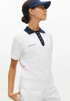 Logo Knit, White