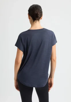 Motion Loose Tee, Space Navy